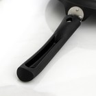 Сковорода блинная «Традиция», d=22 см, съёмная ручка, антипригарное покрытие, цвет чёрный - Фото 6