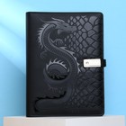 Ежедневник со встроенным зарядным устройством 8000 mAh и флешкой 16 ГБ «Дракон», 17.5×3.8×23.3 см - Фото 2