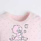 Комбинезон детский, цвет розовый, рост 80см - фото 49436847