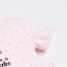 Комбинезон детский, цвет розовый, рост 80см - фото 49436848