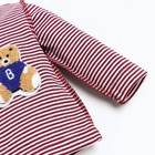 Кофточка детская, цвет бордовый, рост 62см - фото 805629967