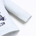 Лонгслив детский, цвет серый, рост 62см - фото 22322923