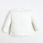 Лонгслив детский, цвет экрю, рост 68см - фото 24291835