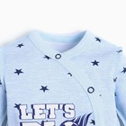 Кофточка детская, цвет голубой, рост 62см - фото 22323281