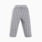 Штанишки детские, цвет серый, рост 74см - фото 22323327