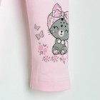 Штанишки детские, цвет розовый, рост 68 см - фото 24386090