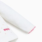 Лонгслив для девочки, цвет белый, рост 86 см - фото 22323852