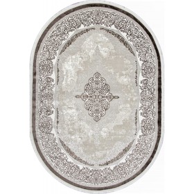 

Ковёр овальный Alfani Q009A, размер 80х150 см, цвет brown fdy/cream shrink