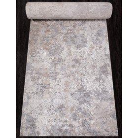 Ковровая дорожка Karmen Hali Armina, размер 160x2500 см, цвет grey/brown