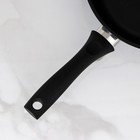 Сковорода «Традиция», d=24 см, пластиковая ручка, антипригарное покрытие, цвет чёрный - Фото 4