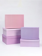 Набор прямоугольных коробок 15 в 1 «Лаванда» 47.5×36×17.5 - 13×8×4.5 см - Фото 2