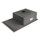 УЦЕНКА Мойка кухонная AFLORN AF97851F-L, врезная, левая, S=3.0 и 0.8 мм, 78×51×22 см, сифон, графит - Фото 4