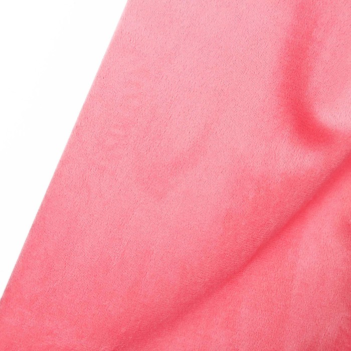 Карнавальный плащ детский, плюш розовый, длина 95 см - фото 1907749792
