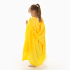 Карнавальный плащ детский, плюш жёлтый, длина 80 см - Фото 6