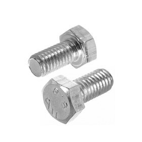 

Болт ЗУБР, с шестигранной головкой, оцинкованный, DIN933, М5х16 мм, 20 шт