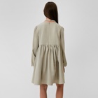 Платье для девочки MINAKU: Casual Collection, светло-зелёное, рост 128 см - Фото 5