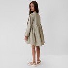 Платье для девочки MINAKU: Casual Collection, светло-зелёное, рост 152 см - Фото 6