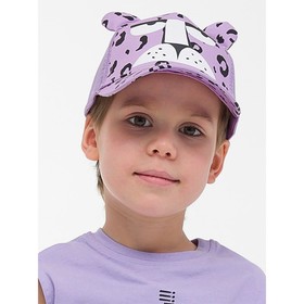 Кепка для мальчиков, размер 48-50, цвет фиолетовый