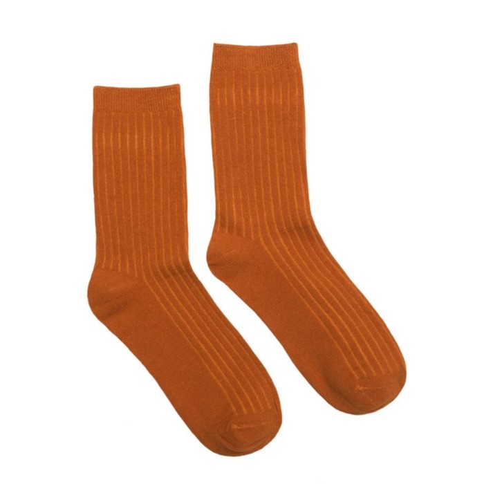 Носки детские, размер 16-18, цвет оранжевый