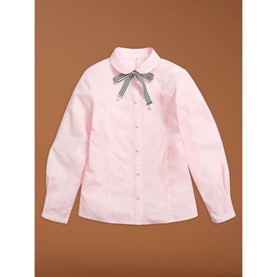 Блузка для девочек, рост 146 см, цвет розовый