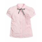 Блузка для девочек, рост 146 см, цвет розовый - Фото 2