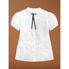 Блузка для девочек, рост 152 см, цвет белый - фото 298971364