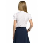 Блузка для девочек, рост 152 см, цвет белый - Фото 4