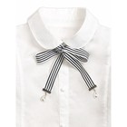 Блузка для девочек, рост 152 см, цвет белый - Фото 3