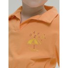 Джемпер для девочек, рост 104 см, цвет оранжевый - Фото 5