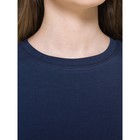 Джемпер для девочек, рост 116 см, цвет тёмно-синий - Фото 4
