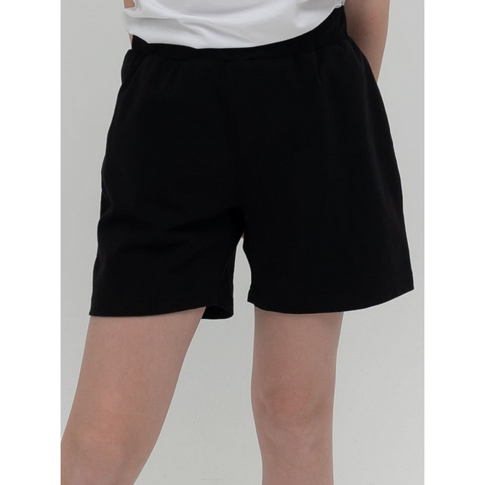 Шорты для девочек, рост 164 см, цвет чёрный - Фото 1