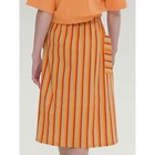 Юбка для девочек, рост 128 см, цвет оранжевый - Фото 3