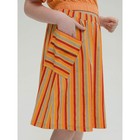 Юбка для девочек, рост 98 см, цвет оранжевый - Фото 3