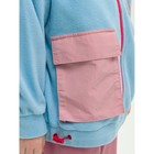 Куртка для девочек, рост 86 см, цвет голубой - Фото 5