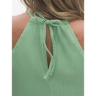 Топ халтер женский Pelican, размер 48, цвет яблочный - фото 27798897