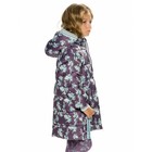 Пальто для девочек, рост 98 см, цвет фиолетовый - Фото 2