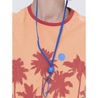 Панама для мальчиков, размер 53-54, цвет синий - фото 27798904