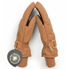 Перчатки детские, размер 14-15, цвет охра - Фото 2