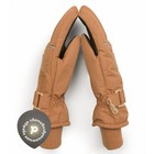 Перчатки детские, размер 17-18, цвет охра - Фото 2