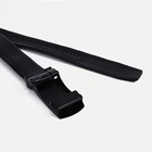 Ремень мужской, ширина 3,5 см, автомат, цвет чёрный 9777219