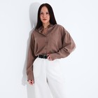 Ремень женский, ширина 2.5 см, винт, пряжка металл, цвет чёрный - фото 22324979