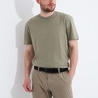 Ремень мужской, ширина 3.5 см, винт, пряжка металл, цвет чёрный - Фото 3