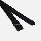 Ремень мужской, ширина 3,5 см, пряжка автомат, цвет чёрный 9781990