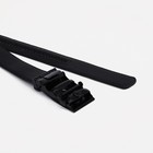 Ремень мужской, ширина 3,5 см, пряжка автомат, цвет чёрный 9781995