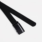 Ремень мужской, ширина 3,5 см, пряжка автомат, цвет чёрный - фото 805632277 Ремень мужской, ширина 3,5 см, пряжка автомат, цвет чёрный - фото 805632277