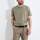 Ремень мужской, ширина 3,5 см, пряжка автомат, цвет чёрный - фото 805632279 Ремень мужской, ширина 3,5 см, пряжка автомат, цвет чёрный - фото 805632279