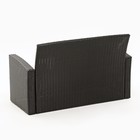 Набор садовой мебели "Кипр": диван, 2 кресла и стол, плетение: искусственный ротанг, мокко - фото 23657434