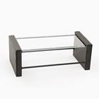 Набор садовой мебели "Кипр": диван, 2 кресла и стол, плетение: искусственный ротанг, мокко - фото 23657437