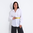 Ремень женский, ширина 3 см, винт, пряжка металл, цвет жёлтый - фото 22325363