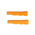 Дюбель ТУНДРА, универсальный, без бортика, полипропиленовый, 6×37 мм, фасовка 50 шт. - фото 22325428